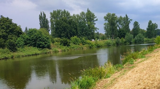 2020-06-23-18-48-03 Řeka Labe v Hradci Králové