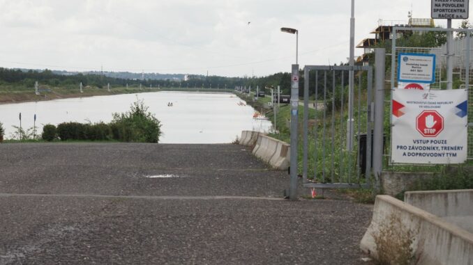 veslařský kanál v Račicích