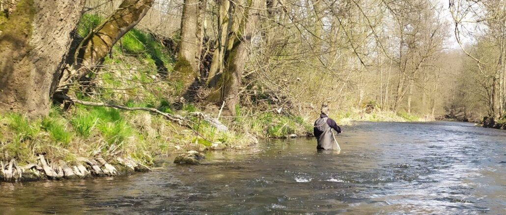Podzimní lov na řece