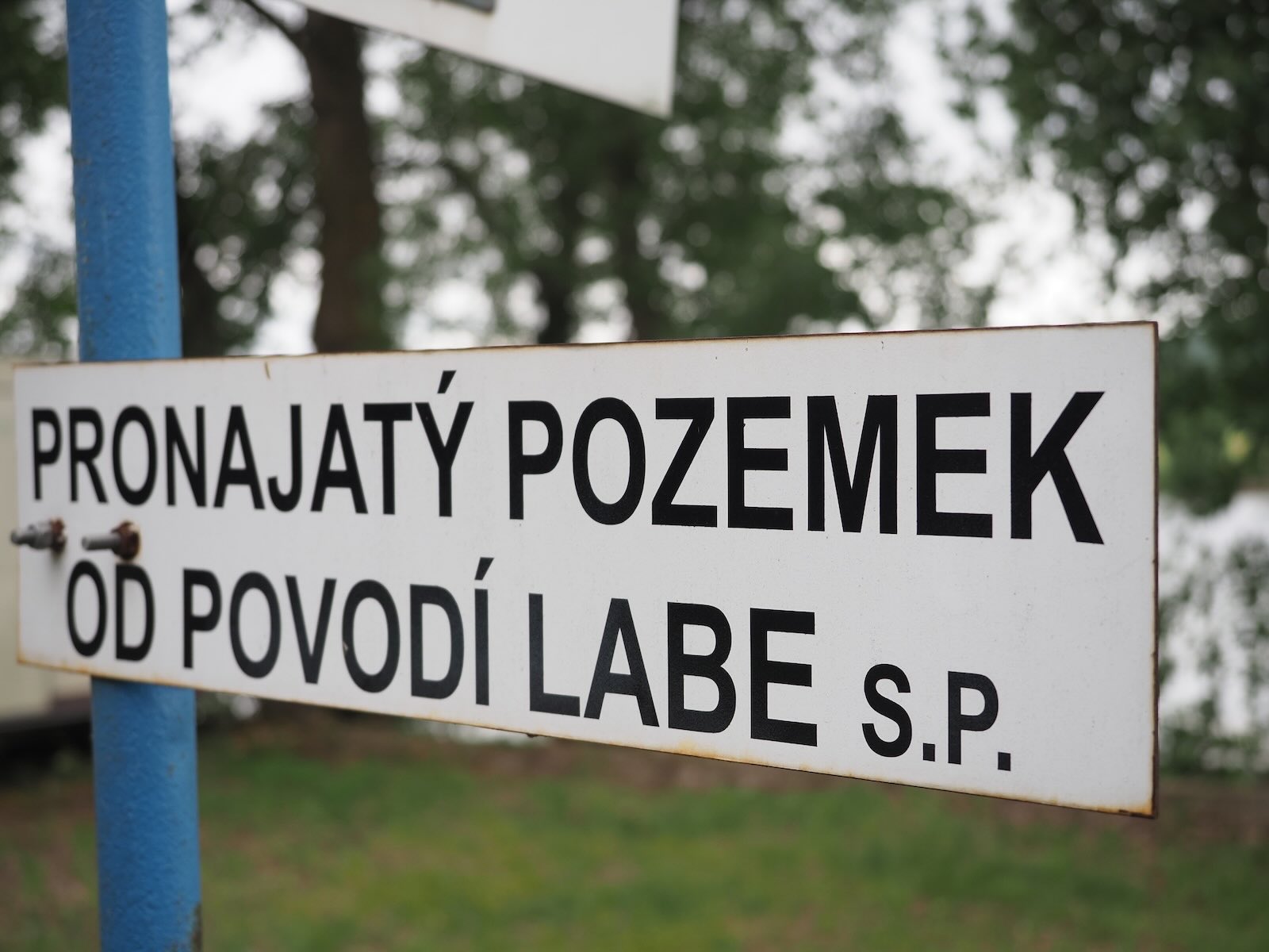 Pronajaté pozemky Labe