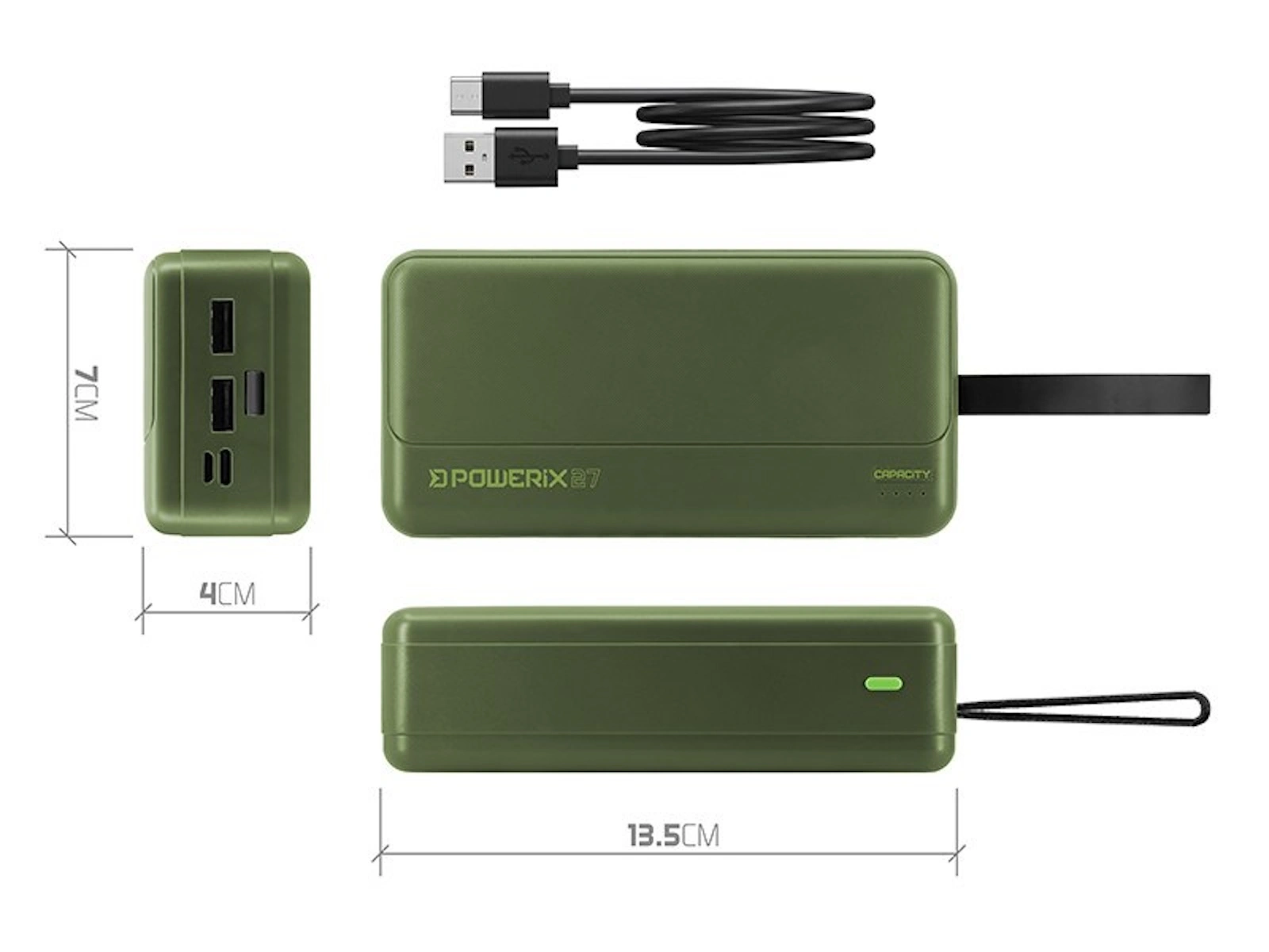 Powerbanka Powerix